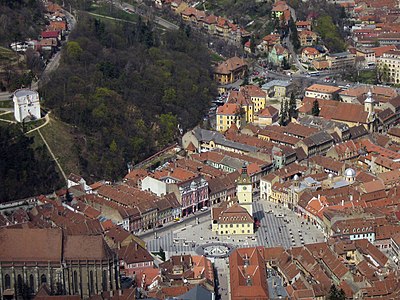 What is the distance between Brașov and Bucharest?