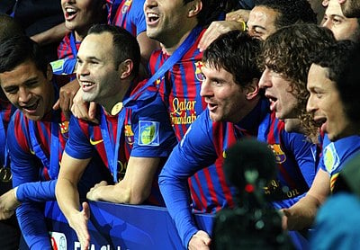 What is Andrés Iniesta the captain of?