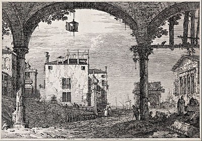 Canaletto was also accomplished in which printmaking technique?