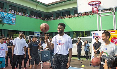 During which offseason did Jaylen visit Egypt for charity work?