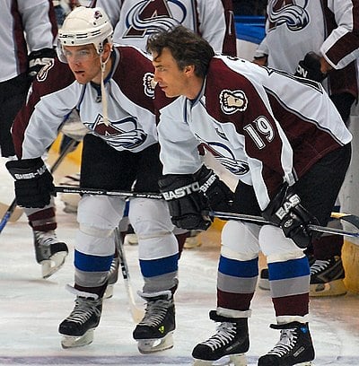 In what year did Joe Sakic become general manager of the Colorado Avalanche?