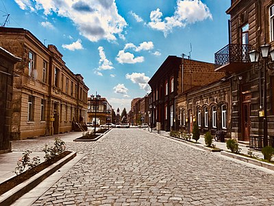 In which year did Gyumri become the administrative center of Shirak Province?