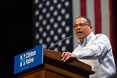 How many times was Keith Ellison reelected to Congress?