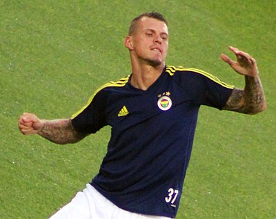 Which trophy did Martin Škrtel win while playing for Fenerbahçe?