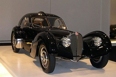 What is the Type 57 model of Bugatti also known as?