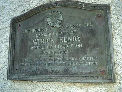 What was Patrick Henry's occupation later in life?