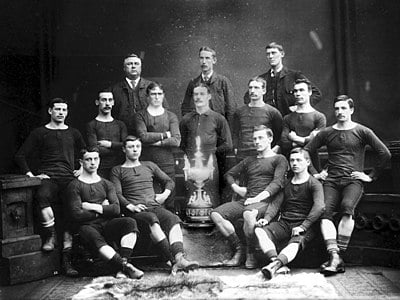 The 6–1 victory in the Scottish Cup final is a record shared with which other Scottish team?
