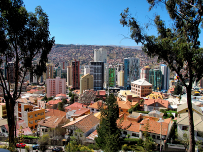 In which South American country is La Paz located?