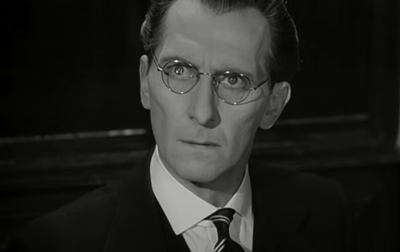 In 1965 and 1966, which character did Cushing portray in film adaptations?