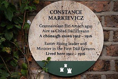 What was the name of the revolutionary army Constance Markievicz was a member of? 