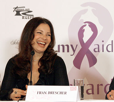 What is Fran Drescher's distinctive feature?
