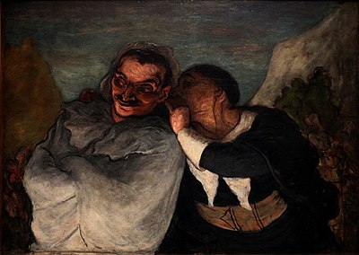 Which century did Daumier's production span?