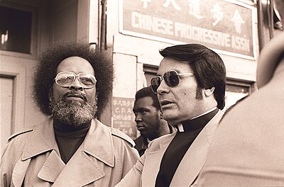 What was the name of the cult led by Jim Jones?