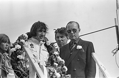What role did Jackie Stewart have in the Stewart Grand Prix F1 team?