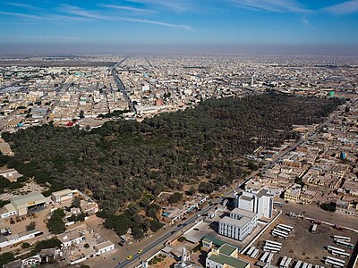 What is the primary reason for the rapid population growth in Nouakchott since the 1970s?