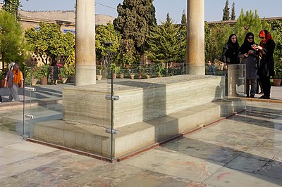 Hafez's tomb is located in