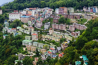 What is the capital city of the Indian state of Sikkim?