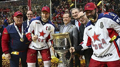 What is the nickname of HC CSKA Moscow in the West?