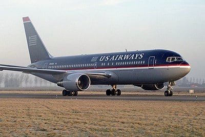 What was the name of US Airways after its merger with American Airlines?