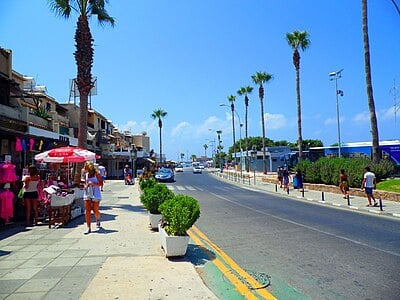 On which coast of Cyprus is Paphos located?