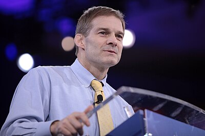 Who is Jim Jordan closely allied with, in terms of former presidents?