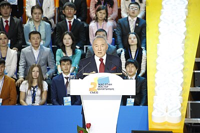 In which of the following organizations has Nursultan Nazarbayev been a member?[br](Select 2 answers)