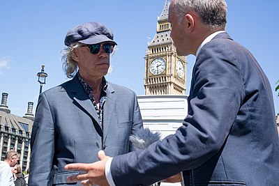 Bob Geldof starred as Pink in which 1982 film?