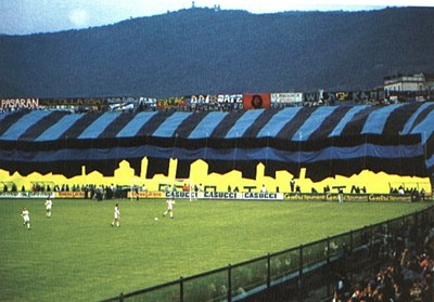 What is the seating capacity of Atalanta B.C.'s home stadium, Gewiss Stadium?