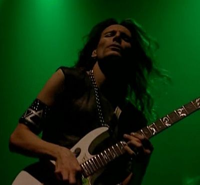 With which of these bands has Steve Vai never recorded?