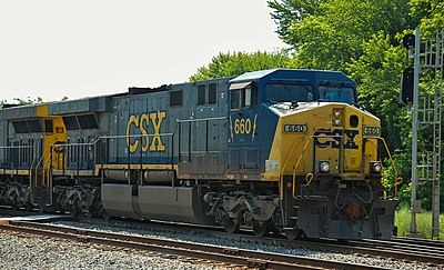 Which railroad did CSX Transportation acquire in 1999?