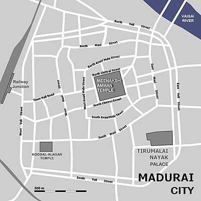 What is the nickname of Madurai?