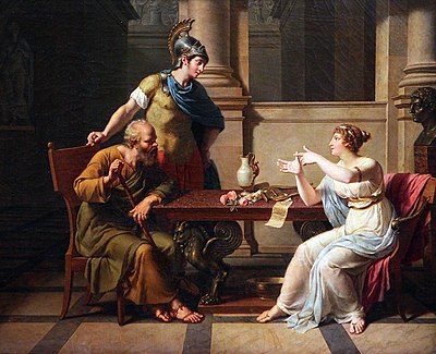 What literary genre did Socrates' dialogues give rise to?
