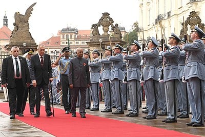 Which number president is Miloš Zeman of the Czech Republic?