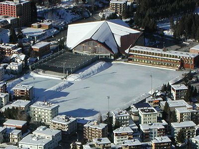 What type of resort is Davos primarily known as?