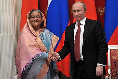 Which award did Sheikh Hasina receive in 2009?