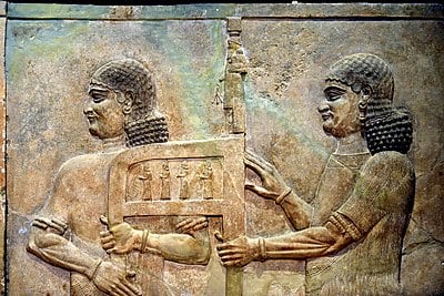 What was the name for the royal court under Sargon II?