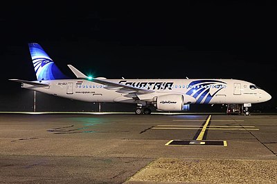 What is the IATA code for Egyptair?