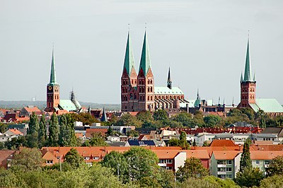 In which of the following organizations has Lübeck been a member?[br](Select 2 answers)