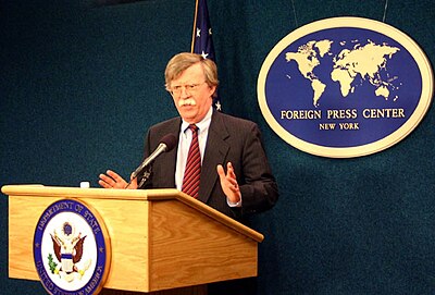 For which President did John Bolton serve as the 26th United States National Security Advisor?