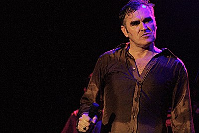 What was the name of the punk rock band Morrissey fronted in the late 1970s?