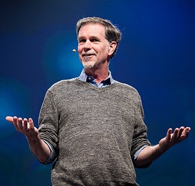What company did Reed Hastings co-found?