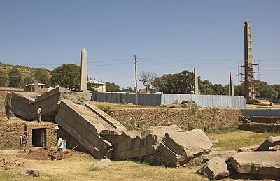 What is the predominant religion in Axum?