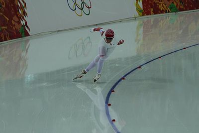 Who was the South Korean-born short-track speed-skater naturalized by the Russian Olympic Committee for the Games?