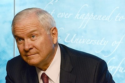 What major event occurred during Robert Gates' tenure as Secretary of Defense?