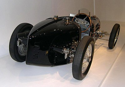 Who founded the Bugatti car company?