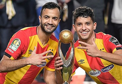 How many total international titles has Espérance Sportive de Tunis won?