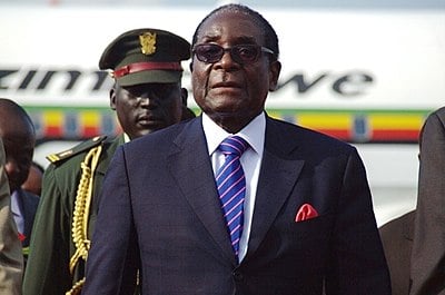 What is Robert Mugabe's signature?