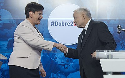What position did Jarosław Kaczyński hold from 2006 to 2007 in Poland?