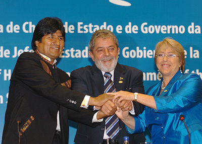 What is Michelle Bachelet's native language?