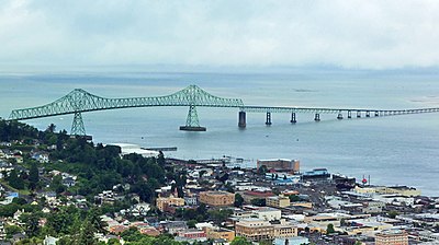 What is the name of the state park located near Astoria?